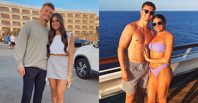 Ladd McConkey's wife Sydney McConkey shows off chiseled physique rocking sleek activewear in gym mirror selfie [PIC]