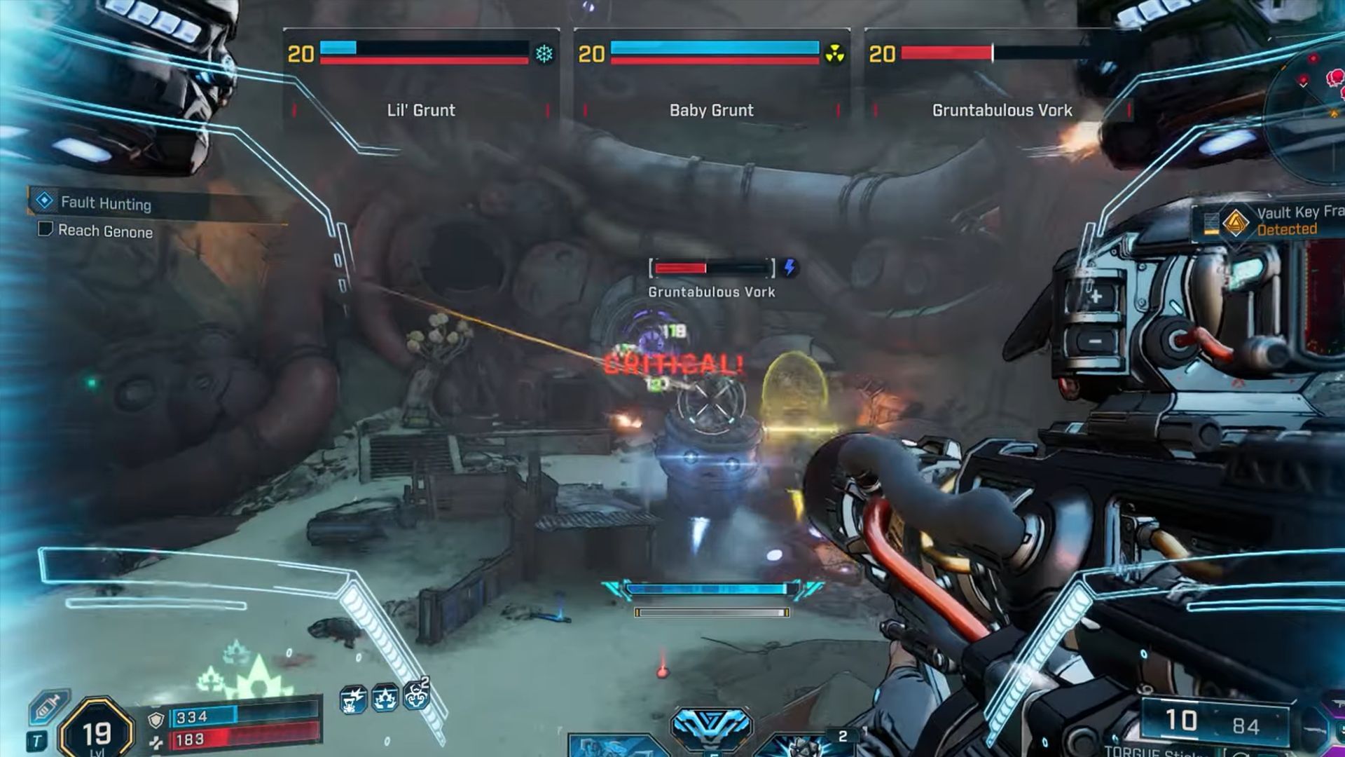 Boss Trio Baby Grunt, Gruntabulous Vork a Lil 'Grunt niekedy upustite legendárne AR Wombo Combo (obrázok prostredníctvom prevodového softvéru)