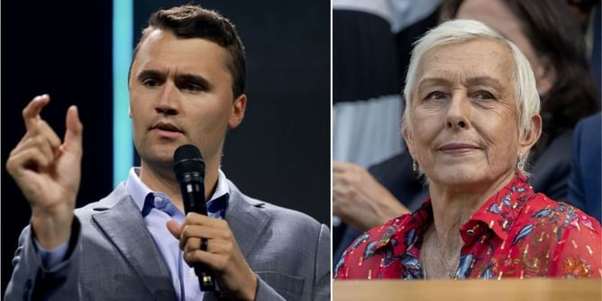 "We have dodged a civil war" - Martina Navratilova breaths a sigh of relief after Charlie Kirk's murder suspect Tyler Robinson gets identified