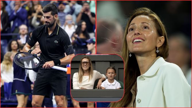 Novak Djokovic's wife Jelena delighted with his 'Soda Pop' dance tribute to daughter Tara for her 8th birthday at US Open