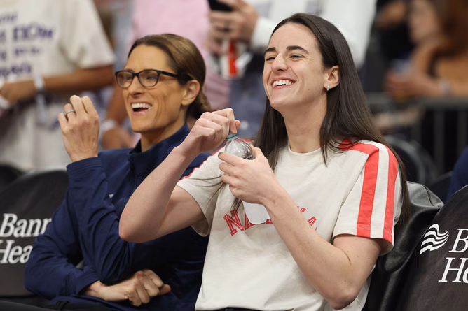 Am I good?" - Caitlin Clark comically reacts to participating in Fever’s $78M groundbreaking ceremony with Stephanie White