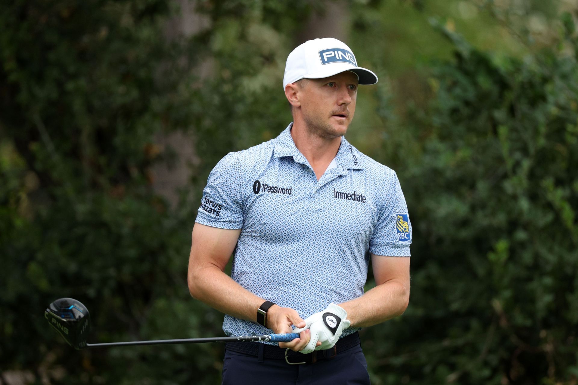 Mackenzie Hughes takes the lead at the Procore Championship 2025 (Image Source: Getty)