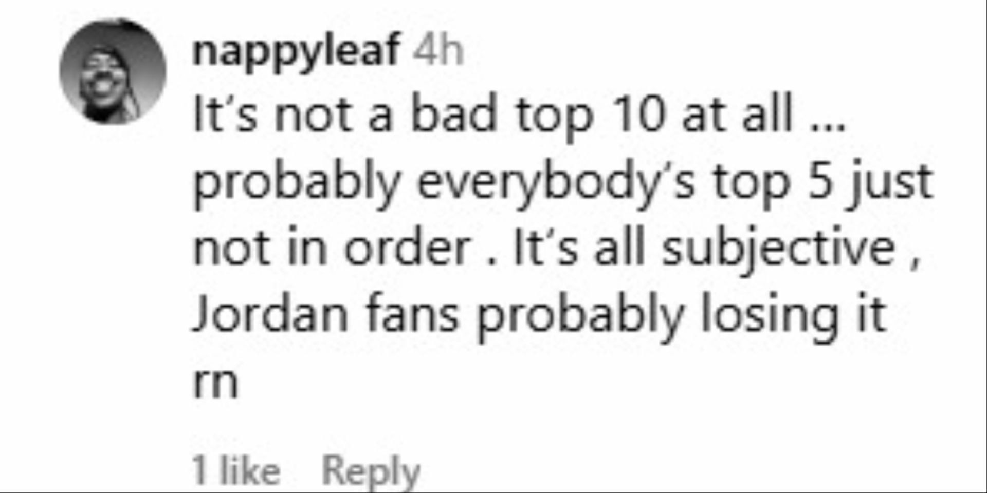 Reactions from fans to the Ball Brothers&#039; selection of the best ten players ever