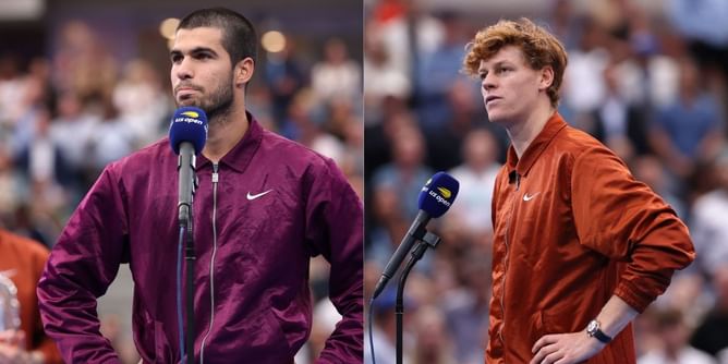 No Mary Carillo mishap again, No Donald Trump mention: Carlos Alcaraz & Jannik Sinner keep it clean in US Open presentation ceremony with Jim Courier
