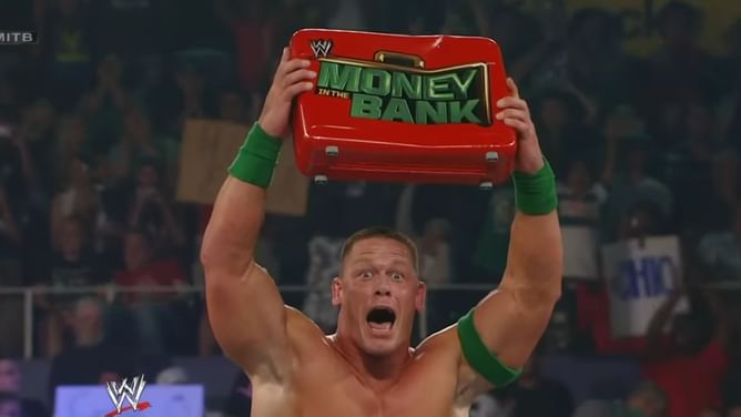 Former WWE Money in the Bank winner reacts to John Cena using his move at Clash in Paris