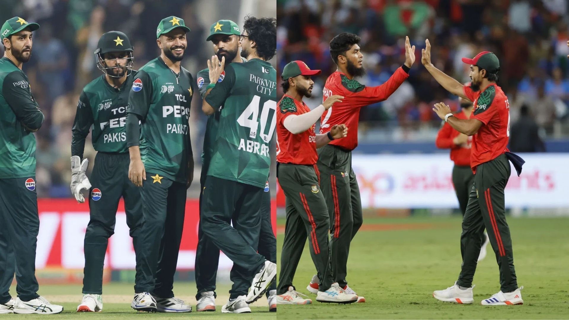 Pakistan and Bangladesh will face off in a virtual semi-final (Image Credits: Getty)