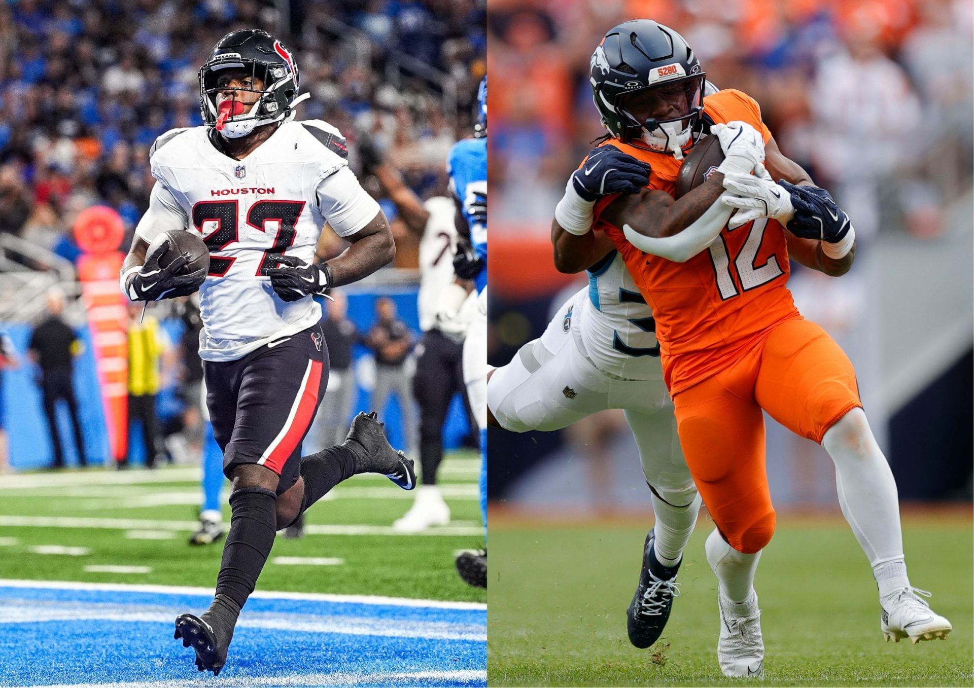 Fantasy Football Waiver Wire Week 4 Top RBs to target feat. Woody Marks and RJ Harvey
