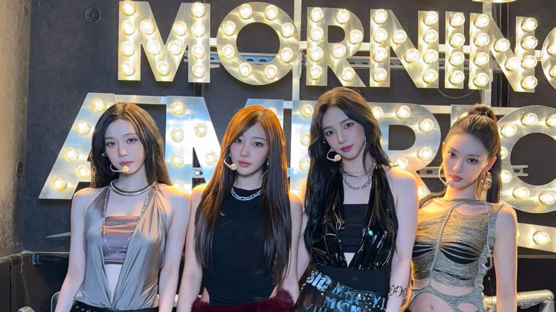 aespa at Good Morning America (Image via X/@aespa_official/)