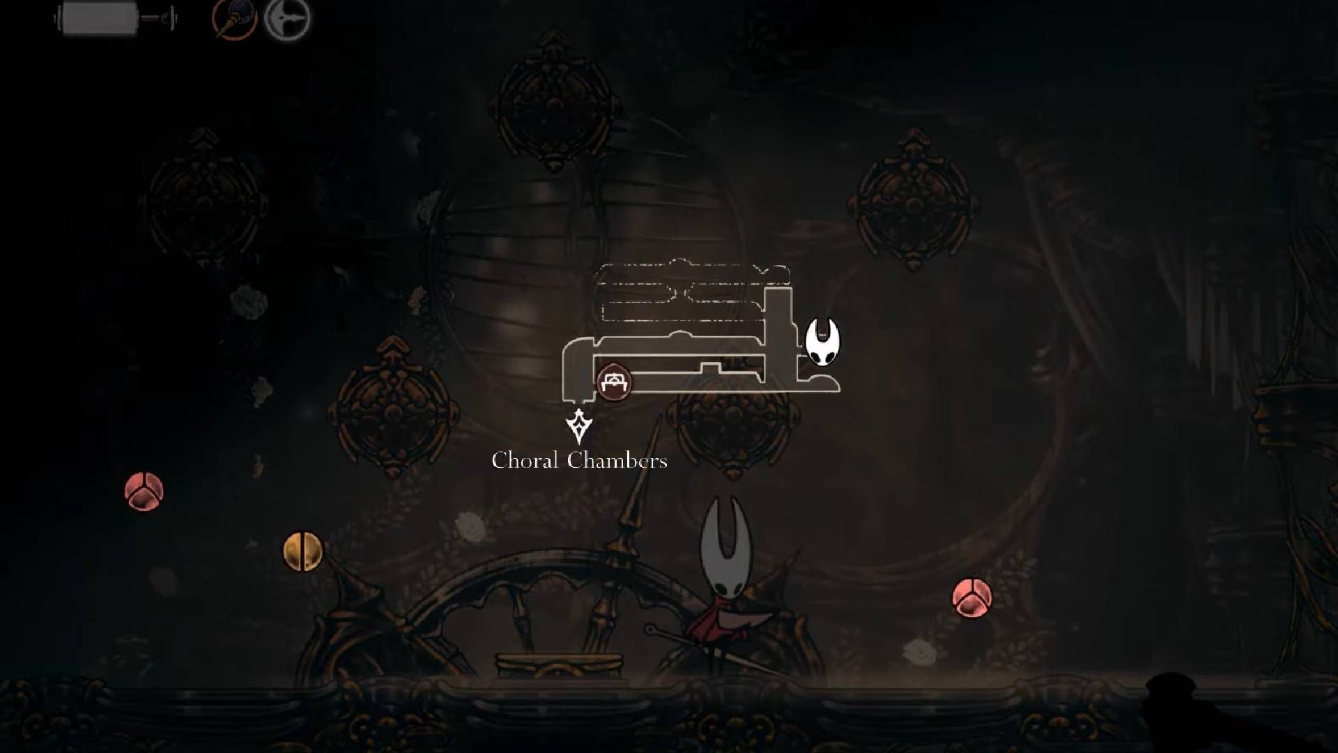 Another one is located in the Memorium area (Image via Team Cherry || YouTube/@Game Guides Channel)
