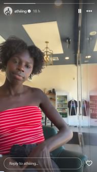 Screenshot of story (IG/@athiiing)