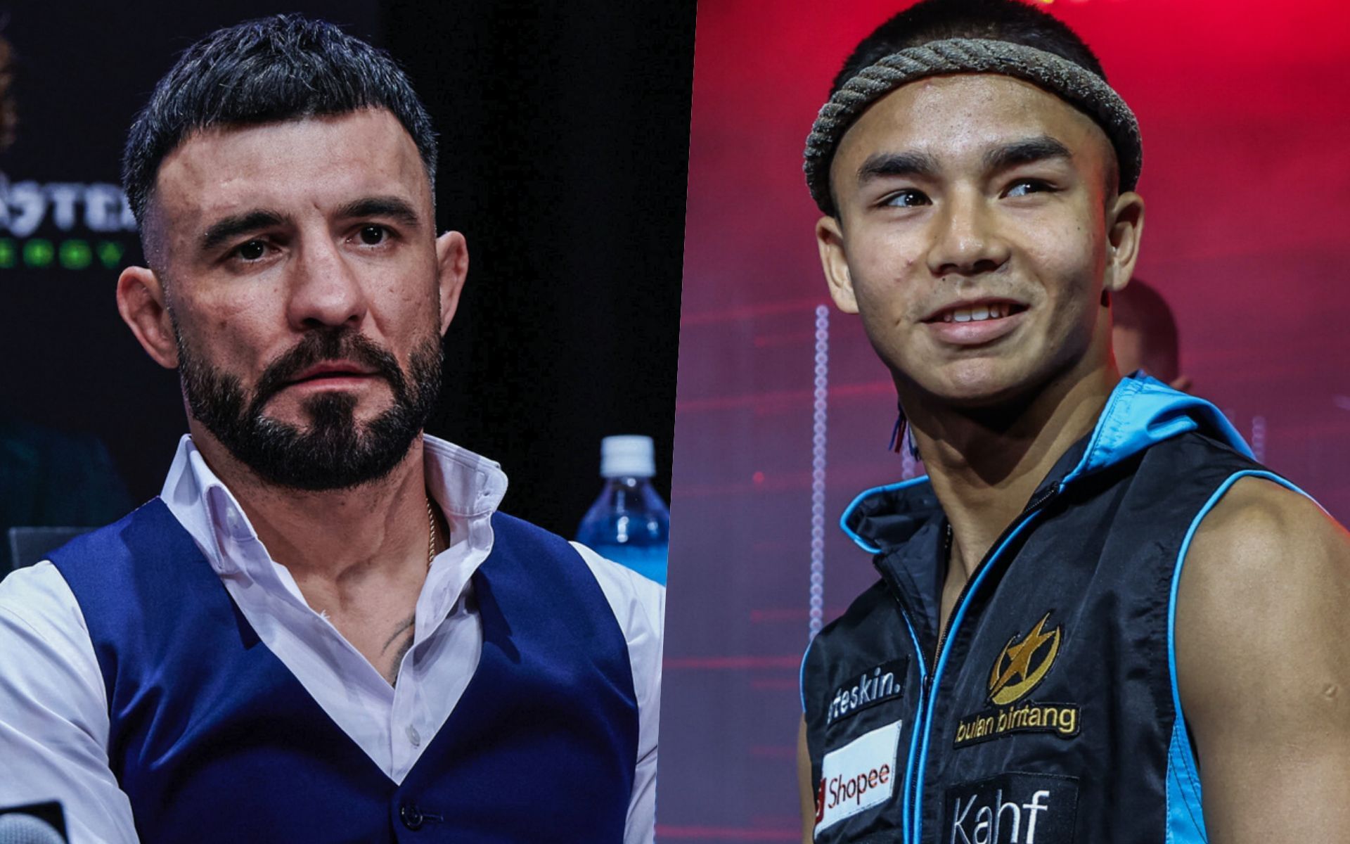 Denis Puric (L) and Johan Ghazali | Image by ONE Championship
