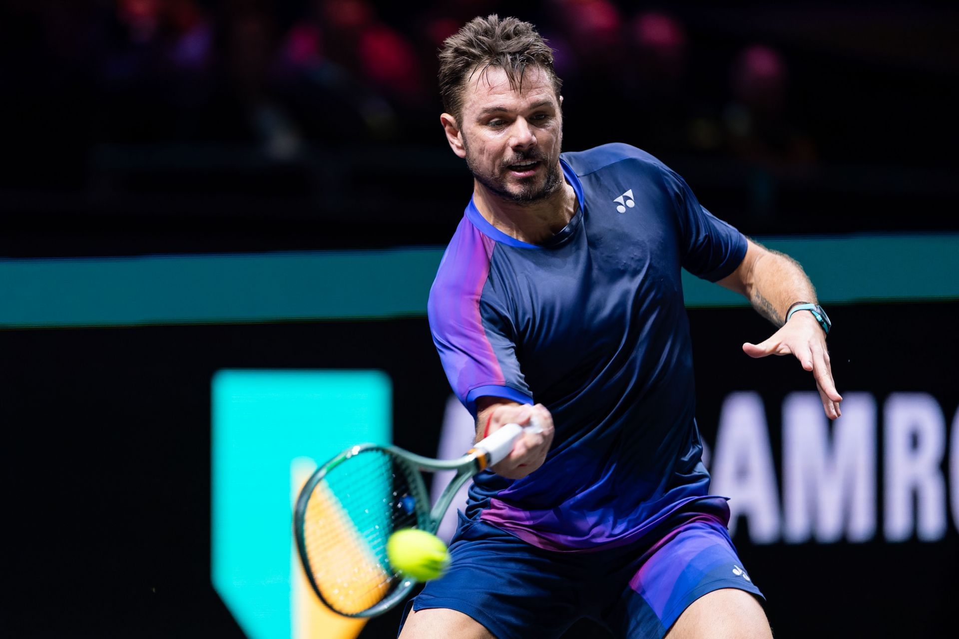 Wawrinka at the ABN AMRO Open - Day One - Source: Getty