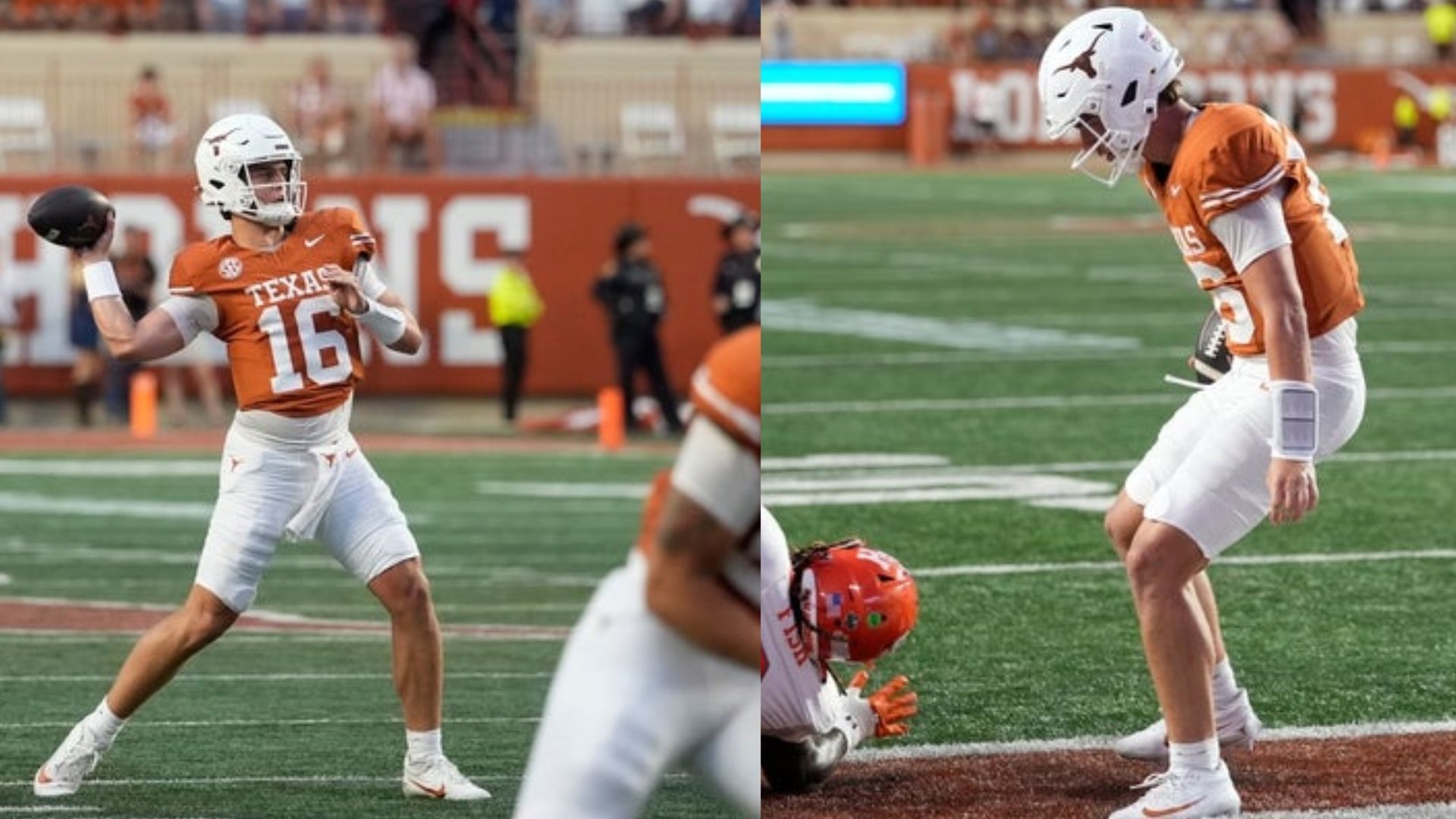 Texas quarterback Arch Manning