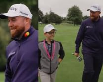 Shane Lowry makes 11-yo fan's dream come true with Make-A-Wish round at Irish Open