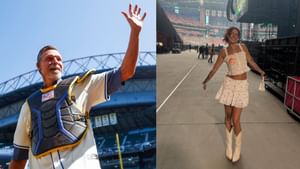 Randy Johnson’s daughter Willow turns up glamor in polka dot halter top and blue jeans in stylish mirror selfie
