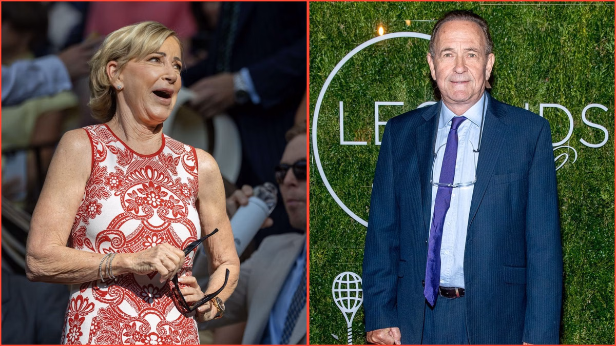 "I saw the most handsome man walking towards me" - Chris Evert pays emotional tribute to retiring Cliff Drysdale at US Open with heartfelt anecdote