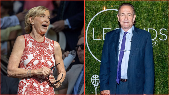 "I saw the most handsome man walking towards me" - Chris Evert pays emotional tribute to retiring Cliff Drysdale at US Open with heartfelt anecdote