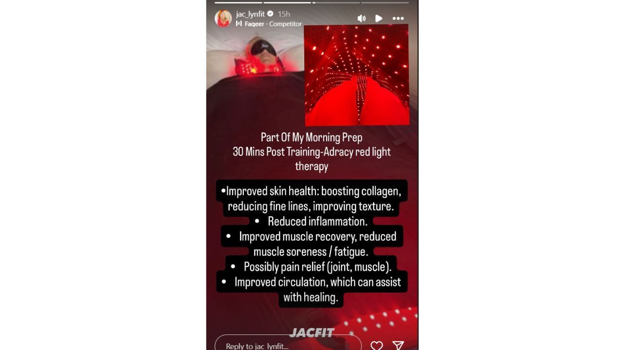 Jaclyn Cordeiro&#039;s Instagram story