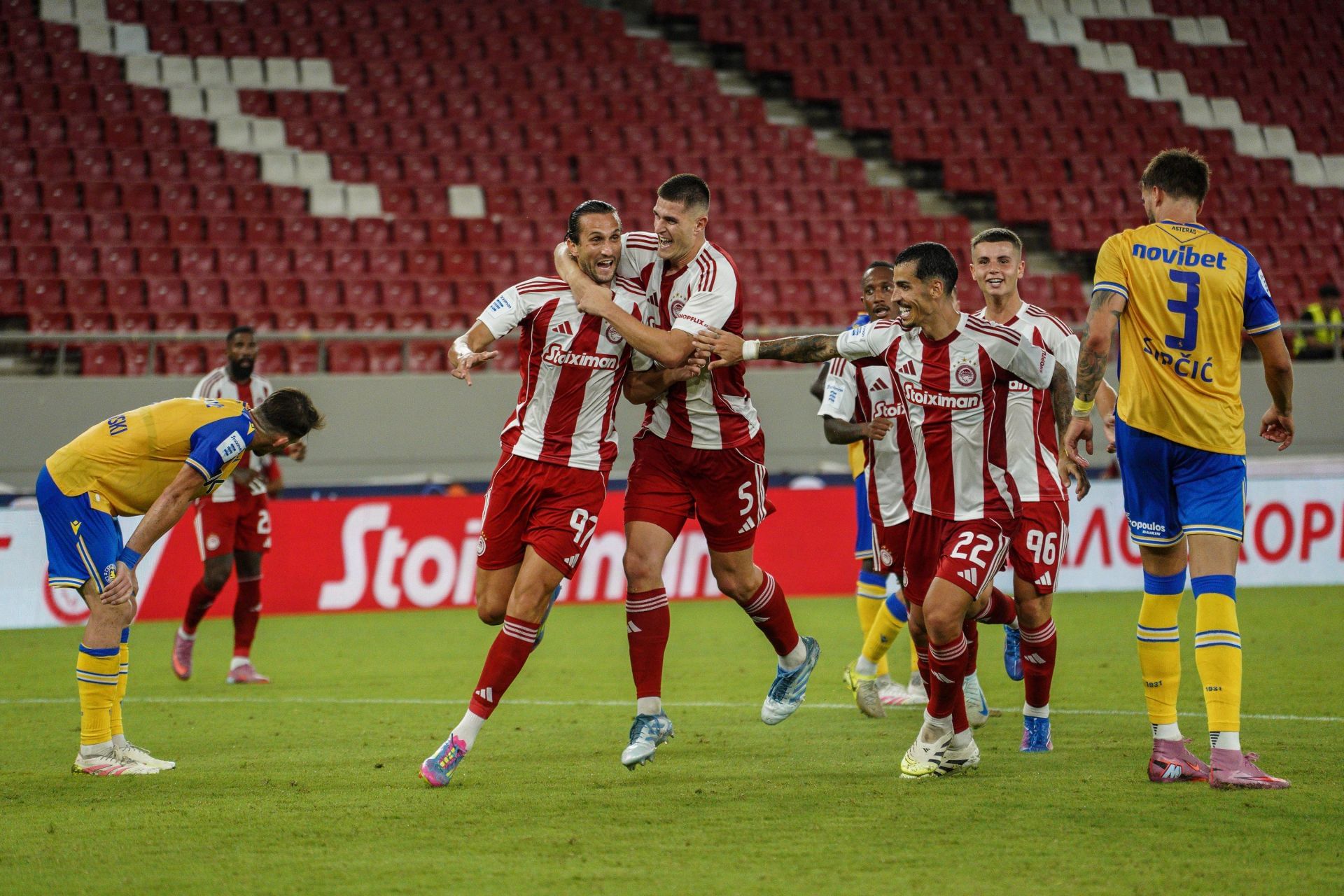 Olympiacos v Asteras Tripolis - Greek Super League - Source: Getty