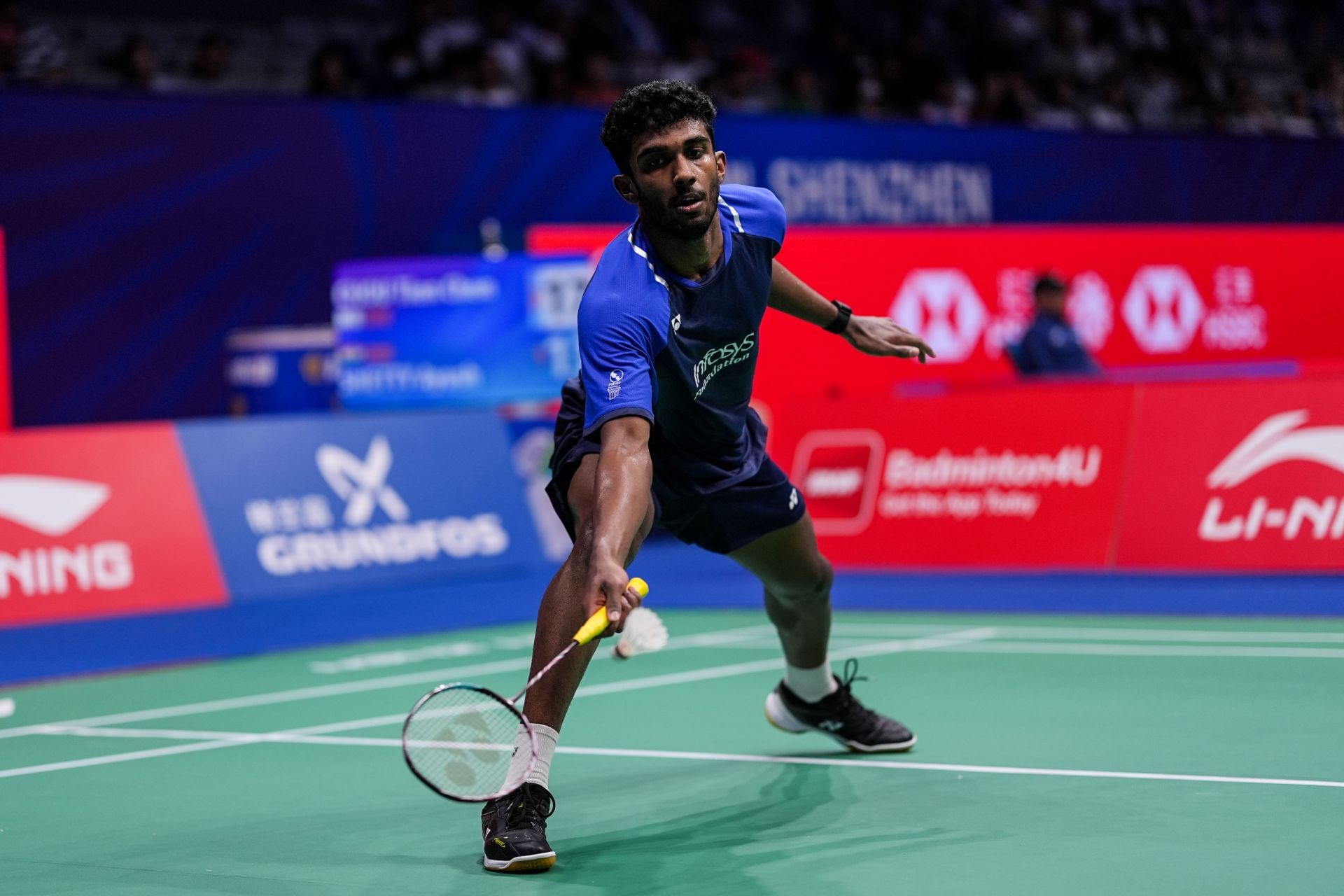 Shetty in action at the China Masters (Image Source: Getty)