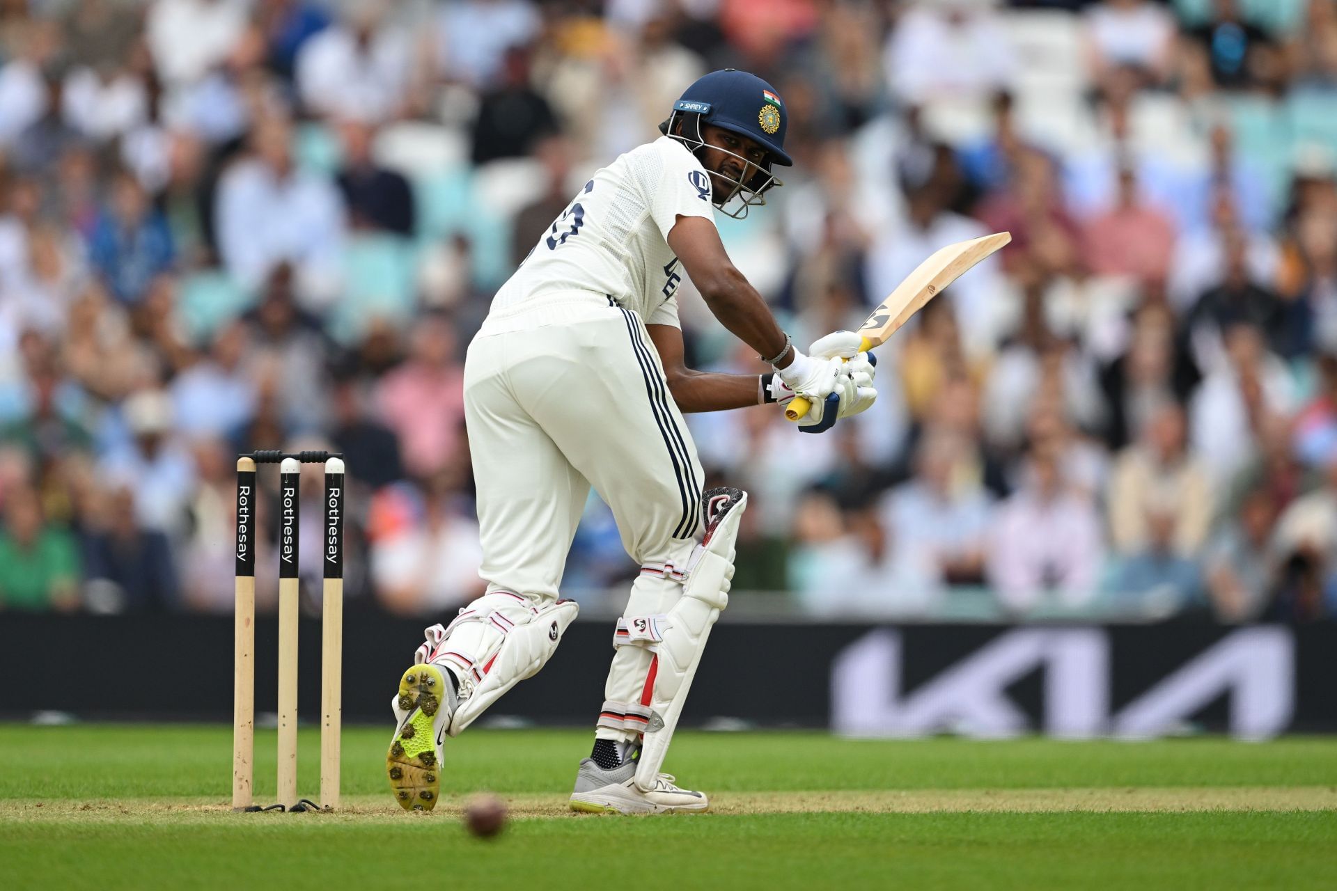 Sai Sudharsan played three Tests in the Anderson-Tendulkar Trophy. [P/C: Getty]