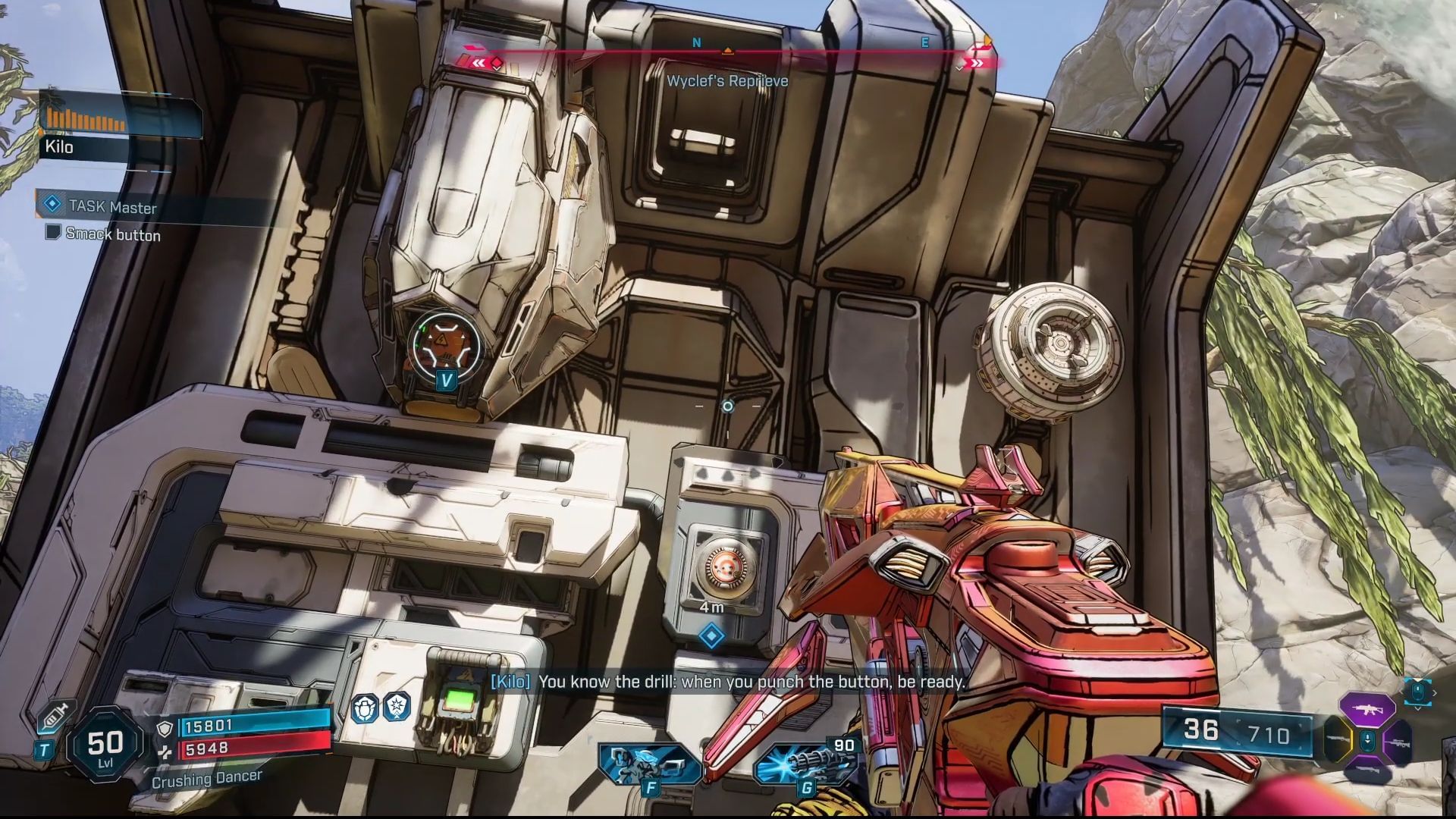 Control panel of the Order Pod (Image via Youtube/@WoWQuest)
