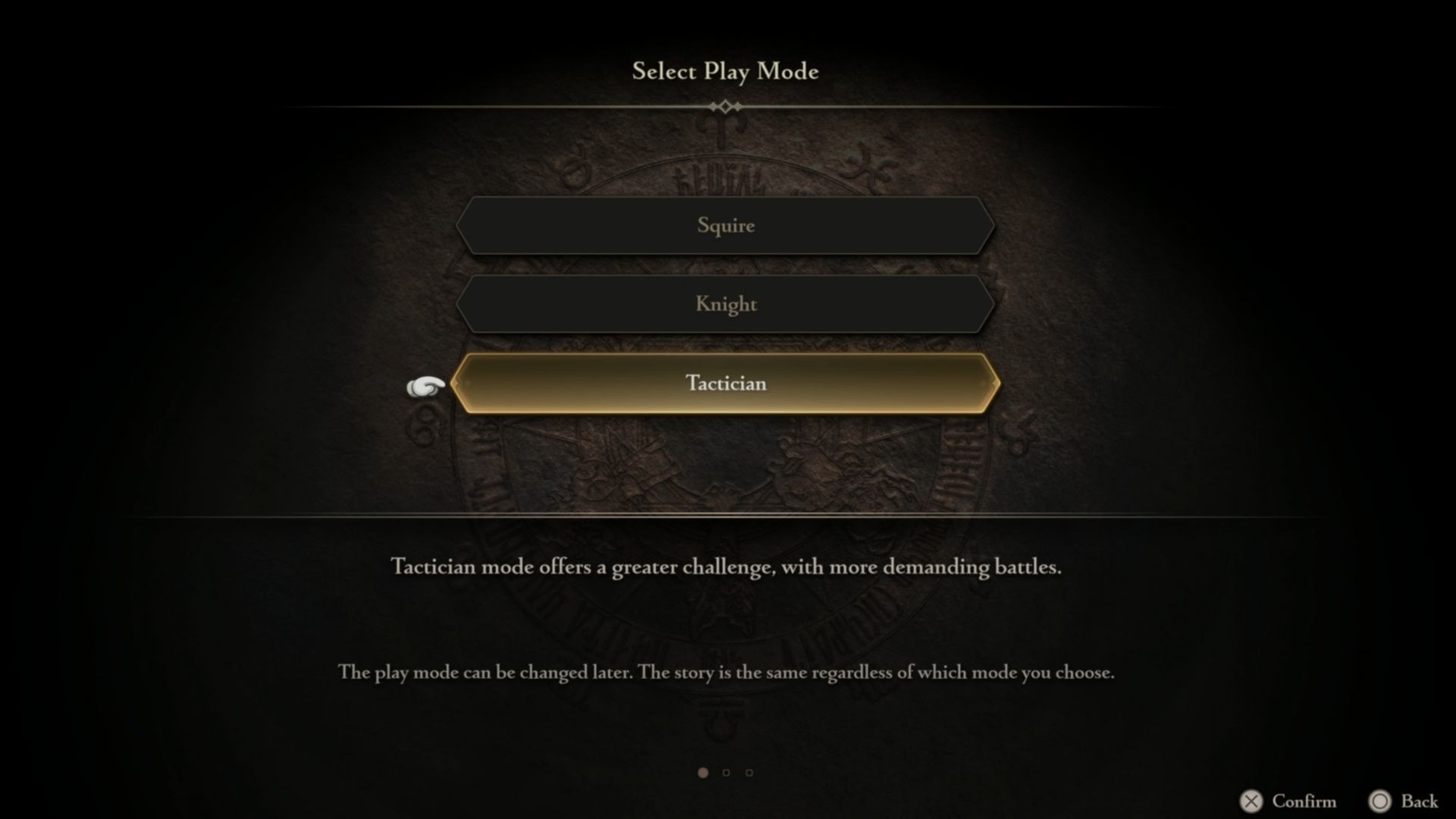 I played on Tactician, but if you prefer something a bit less demanding, by all means! Play your way (Image via Square Enix)