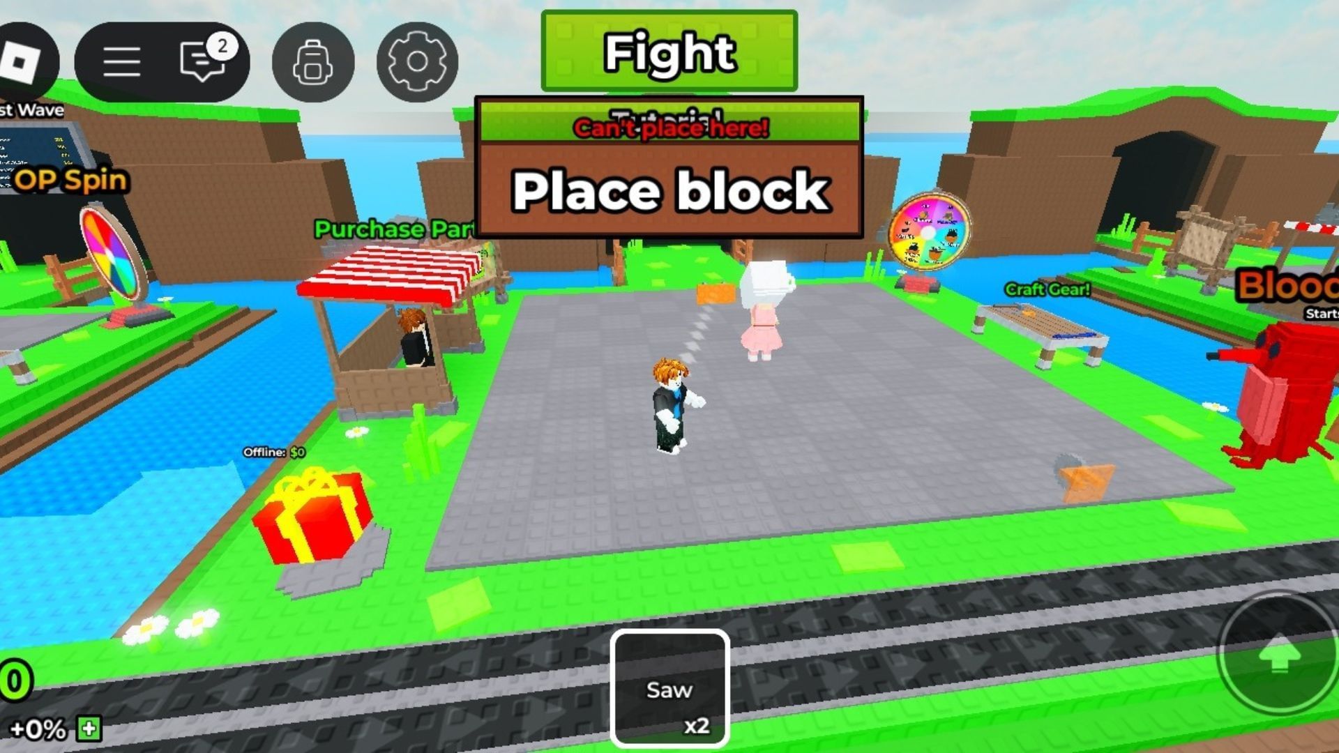 Game tutorial (Image via Roblox)
