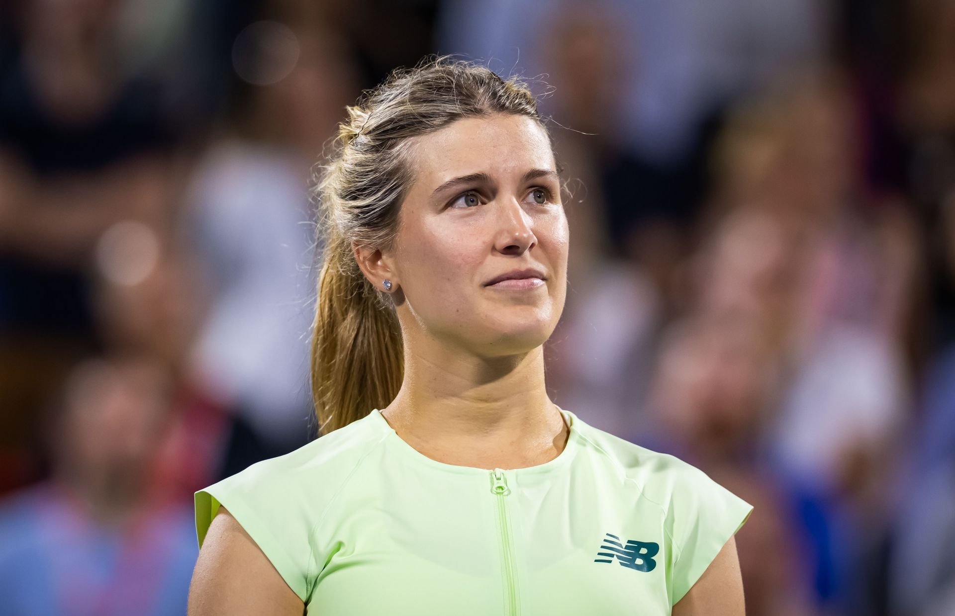 Eugenie Bouchard at the 2025 Canadian Open. Image: Getty