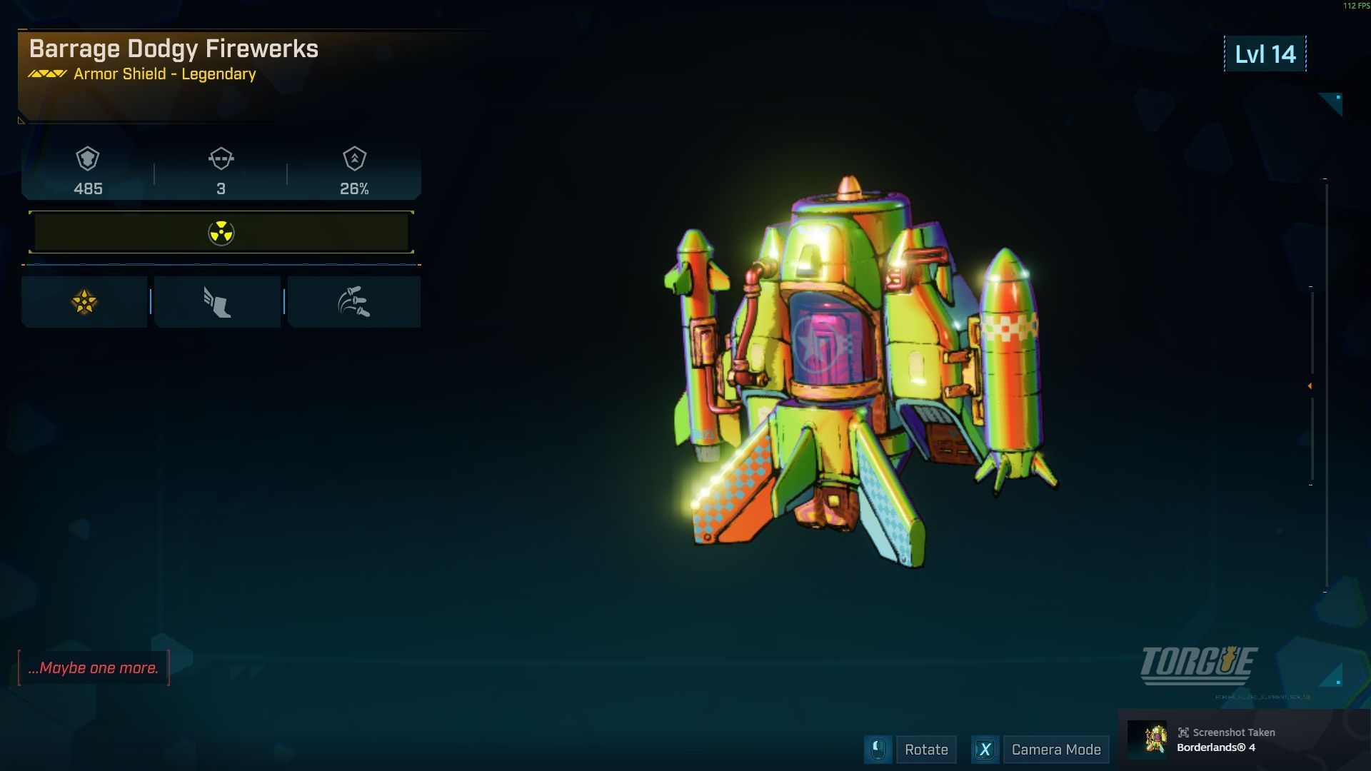  Firewerks should be the first Legendary on this list to farm (Image via 2K)