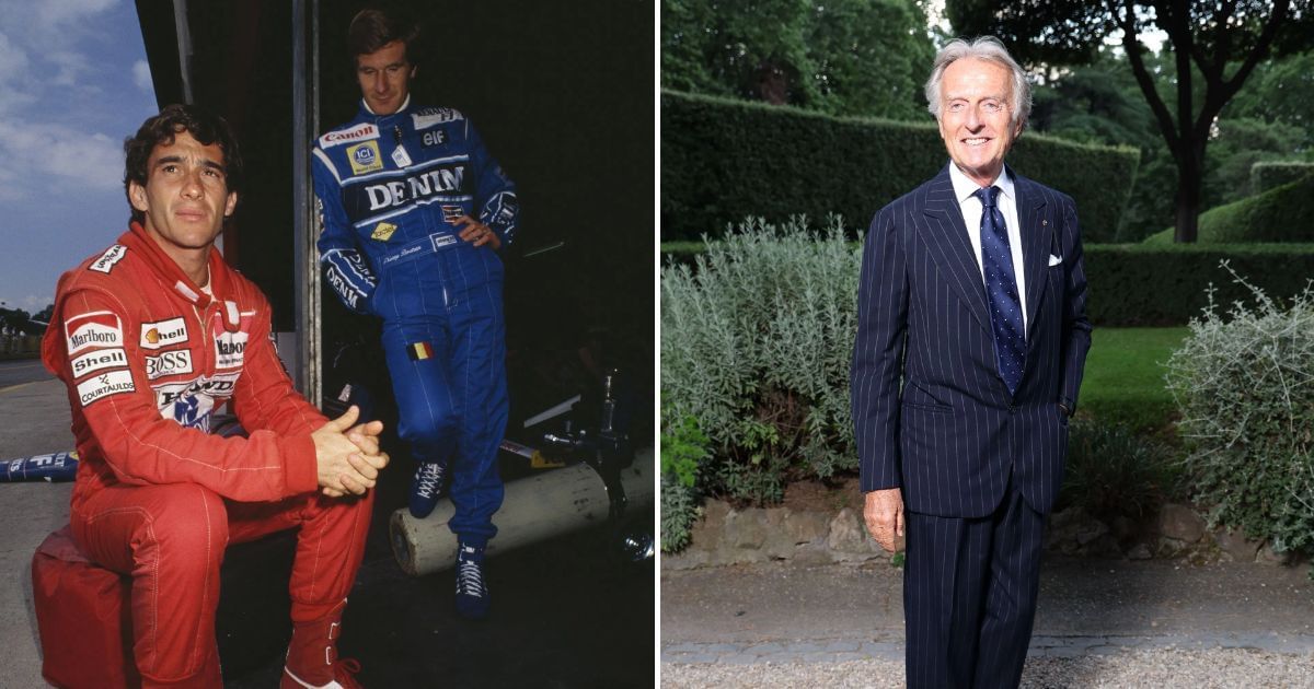 F1, Formula 1, Ayrton Senna, Luca di Montezemolo, Ferrari, Williams