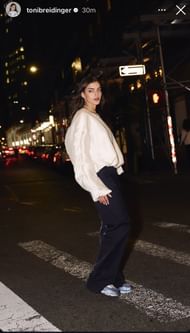 Screenshot via Instagram - @tonibreidinger