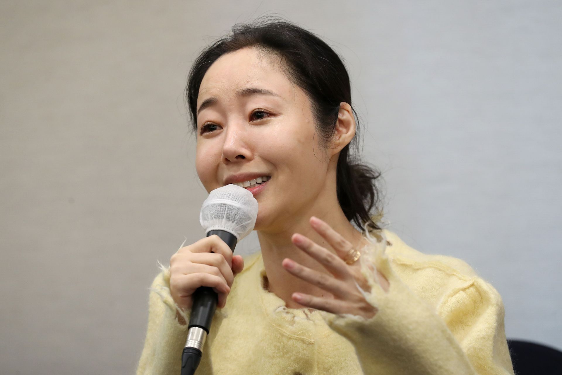 ADOR CEO Min Hee-Jin Press Conference (Image via Getty)