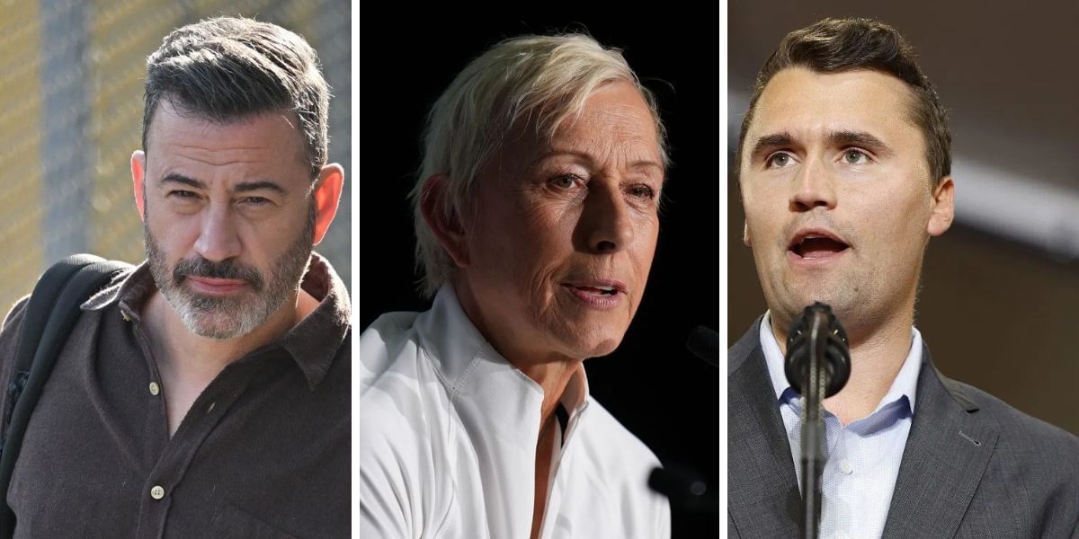 Martina Navratilova reacts with concern to Jimmy Kimmel's show's shock suspension after controversial Charlie Kirk comments