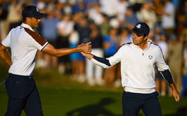 Viktor Hovland jokingly reveals the ‘language’ he spoke with Ludvig Åberg at Ryder Cup
