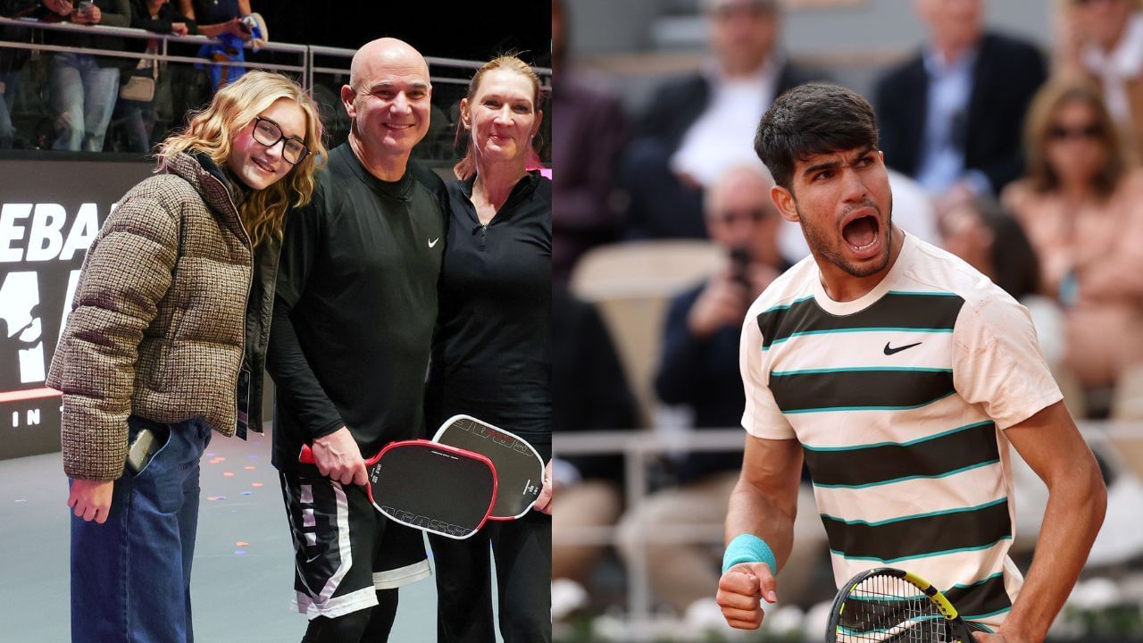 Andre Agassi &amp; Steffi Graf