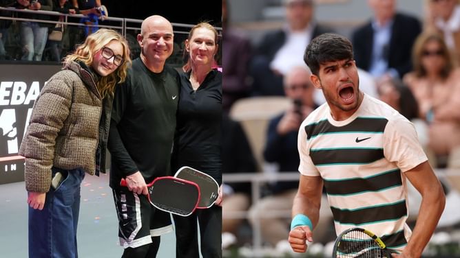 Andre Agassi & Steffi Graf's daughter Jaz proudly celebrates as her dad captains Team World to Laver Cup glory over Carlos Alcaraz-led Europe
