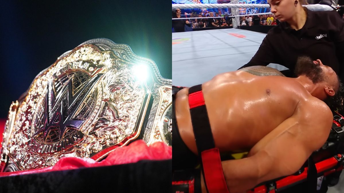 Roman Reigns was injured at Clash in Paris. [Images via WWE