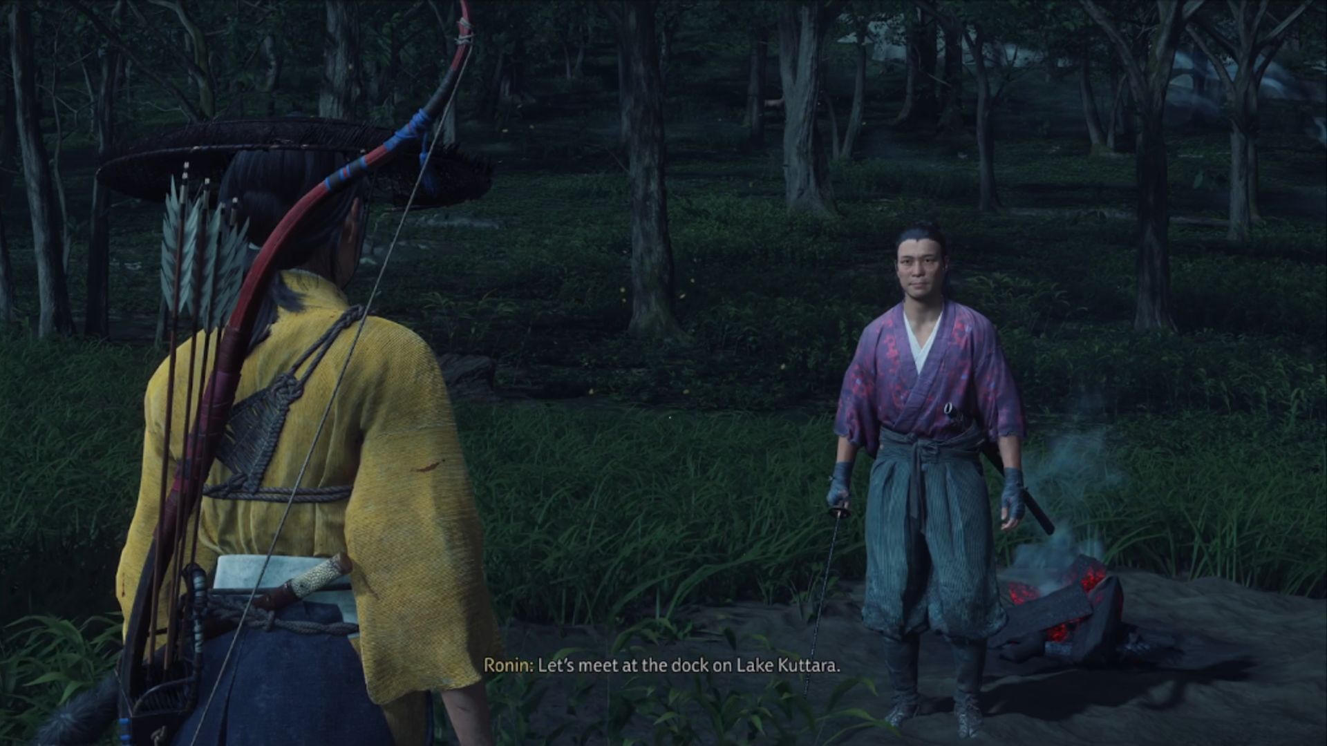 Meeting the Ronin (Image via Sucker Punch)