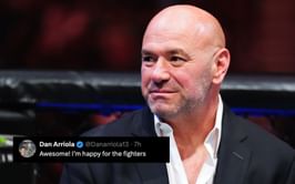 "This is huge" - Fans react to Dana White announcing $100,000 fight bonuses for Canelo Alvarez vs. Terence Crawford undercard boxers