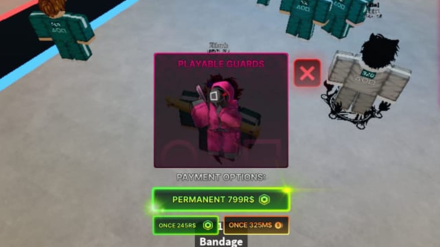 Ink Game Playable Guards update patch notes