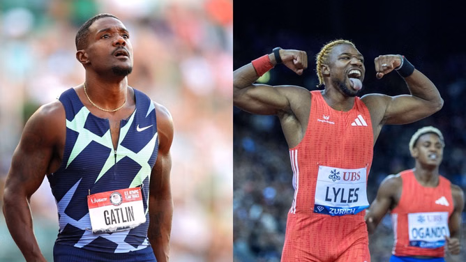 "Noah Lyles is creating his own room for legacy"- Justin Gatlin and Rodney Green weigh in on American shattering a new record