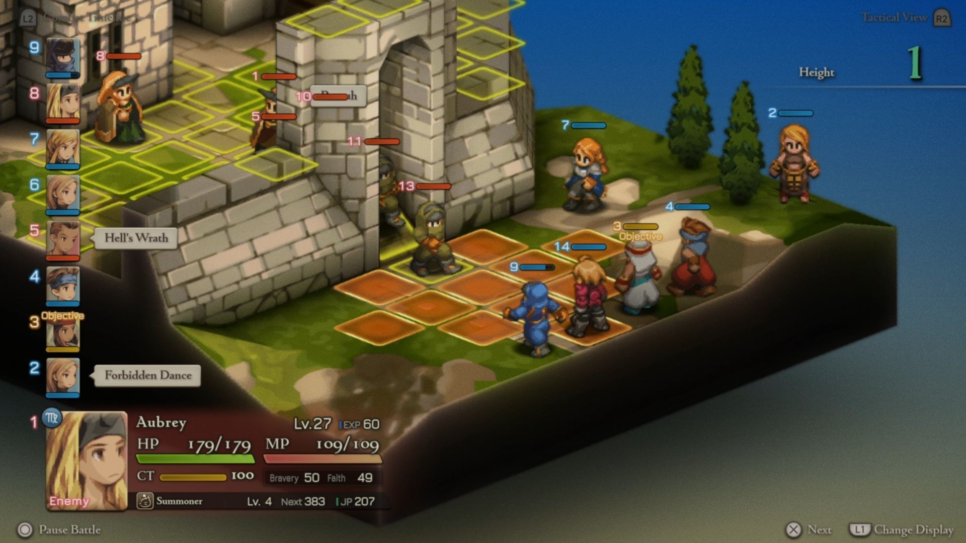 The key is to stay back, let the Ninja come through the door, then pounce! (Image via Square Enix)
