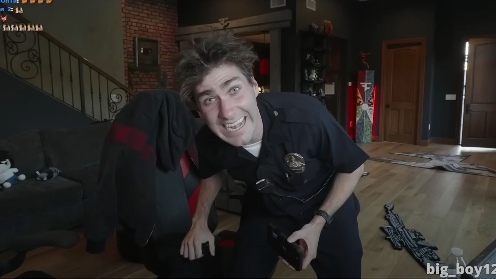 Airrack is under criticism for a swat prank (Image via Adapt Live/YouTube)