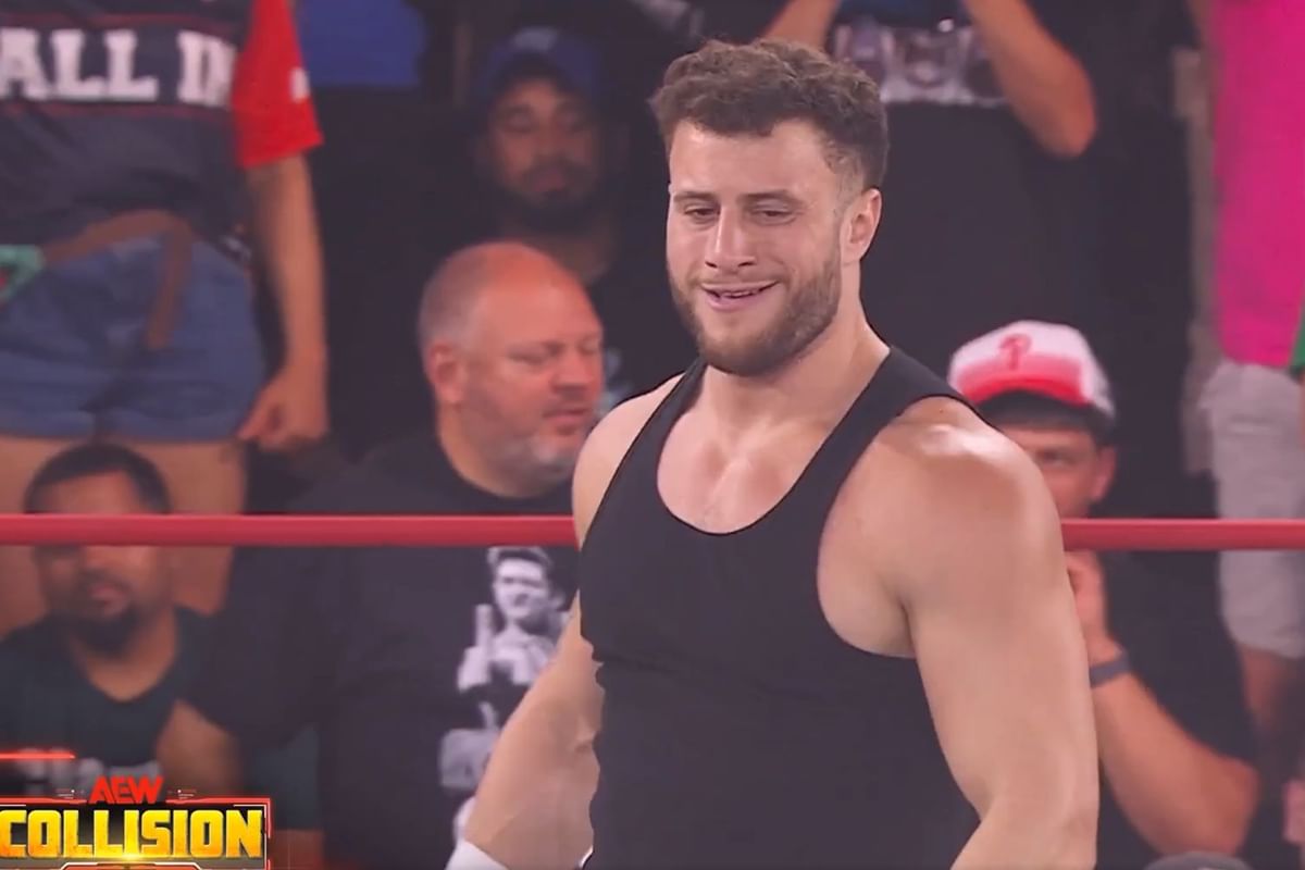 MJF surprisingly shows up on Collision, immediately p***es off top AEW star