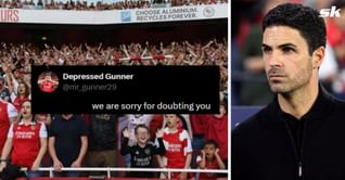 "Sorry for doubting you", "He won us that" - Fans hail Arsenal star for his impact off the bench in 2-1 comeback win against Newcastle