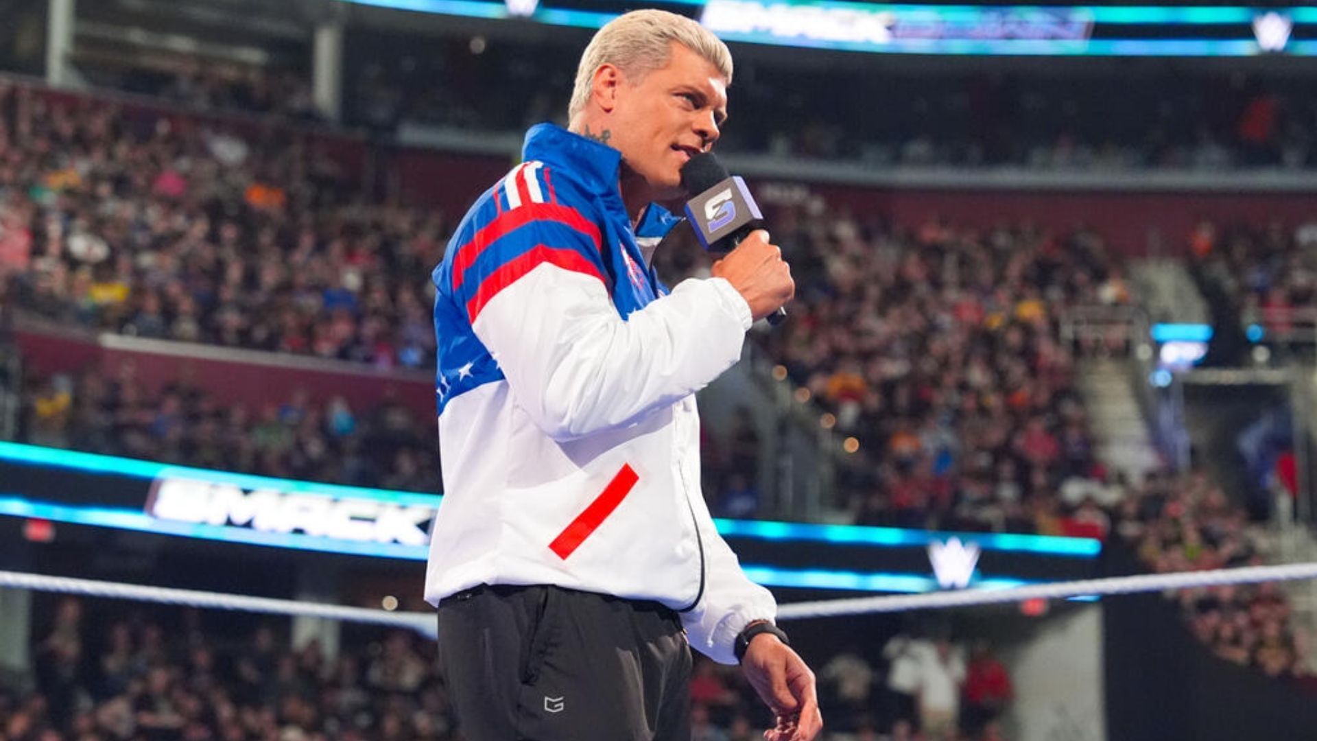 Rhodes was brutally attacked last month on SmackDown. [Image credit: WWE.com]
