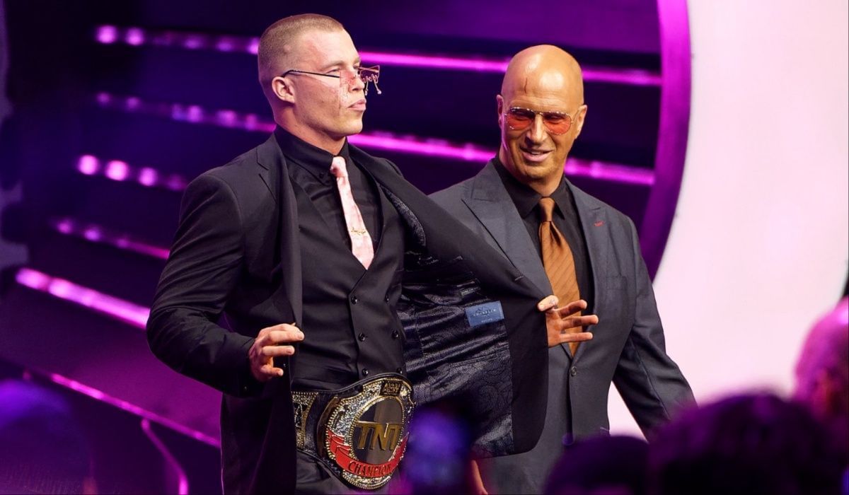 Kyle Fletcher and Don Callis. (Image via X/@kylefletcherpro)
