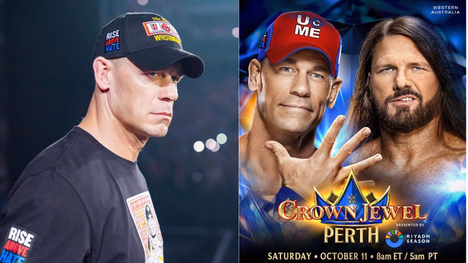 There's only one man who needs to cost John Cena his match against AJ Styles at WWE Crown Jewel 2025