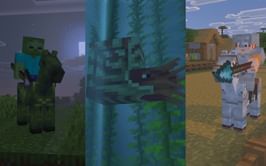 Minecraft Mounts of Mayhem game drop: Nautlius, spear, and more
